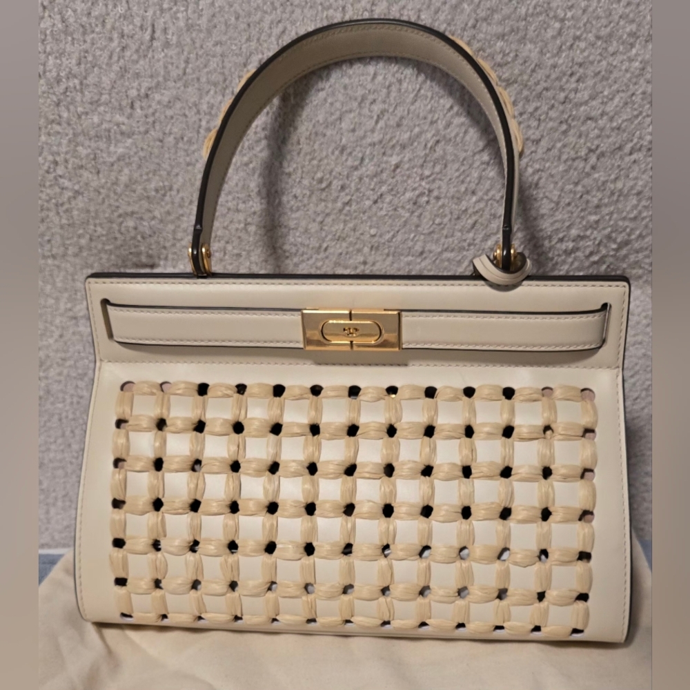 Woven Natural Fabric TORY BUR H